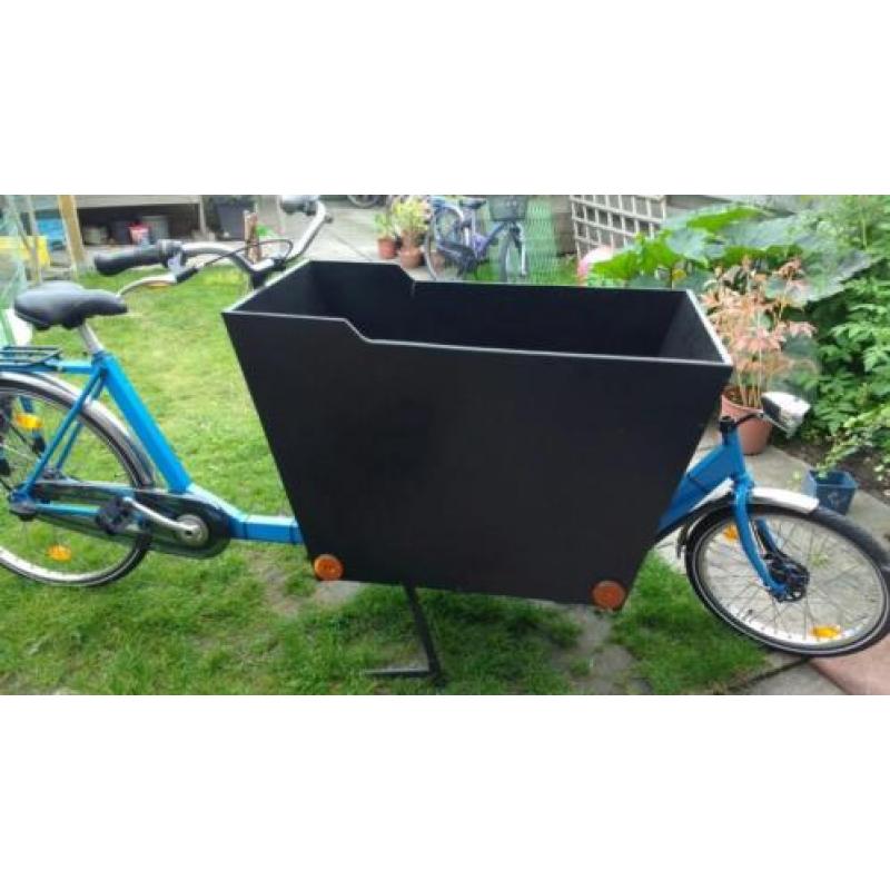 Bakfiets, net opgeknapt