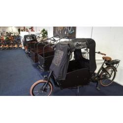 NEW Elektrische Vogue Carry bakfiets middenmotor bakfietsen