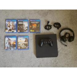 ps4 compleet + 5 spellen