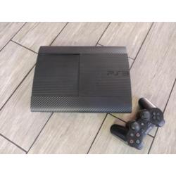 PS3 ultra slim 500gb zgan 20games!