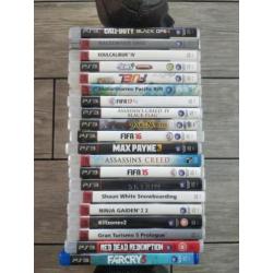 PS3 ultra slim 500gb zgan 20games!